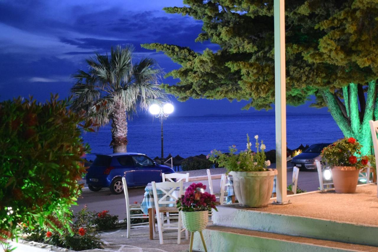 Mirto Beach Hotel&Restaurant Paralia Vrachou Exterior foto
